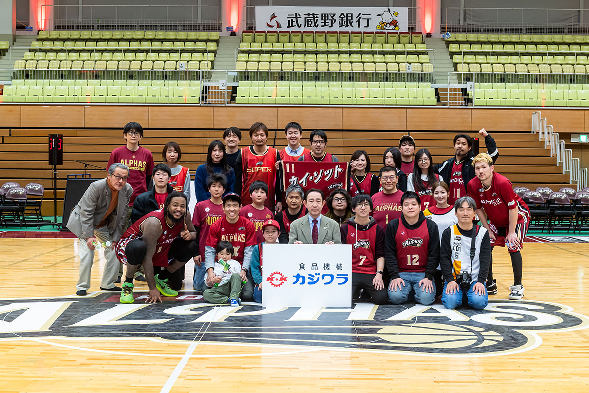試合終了後の記念撮影